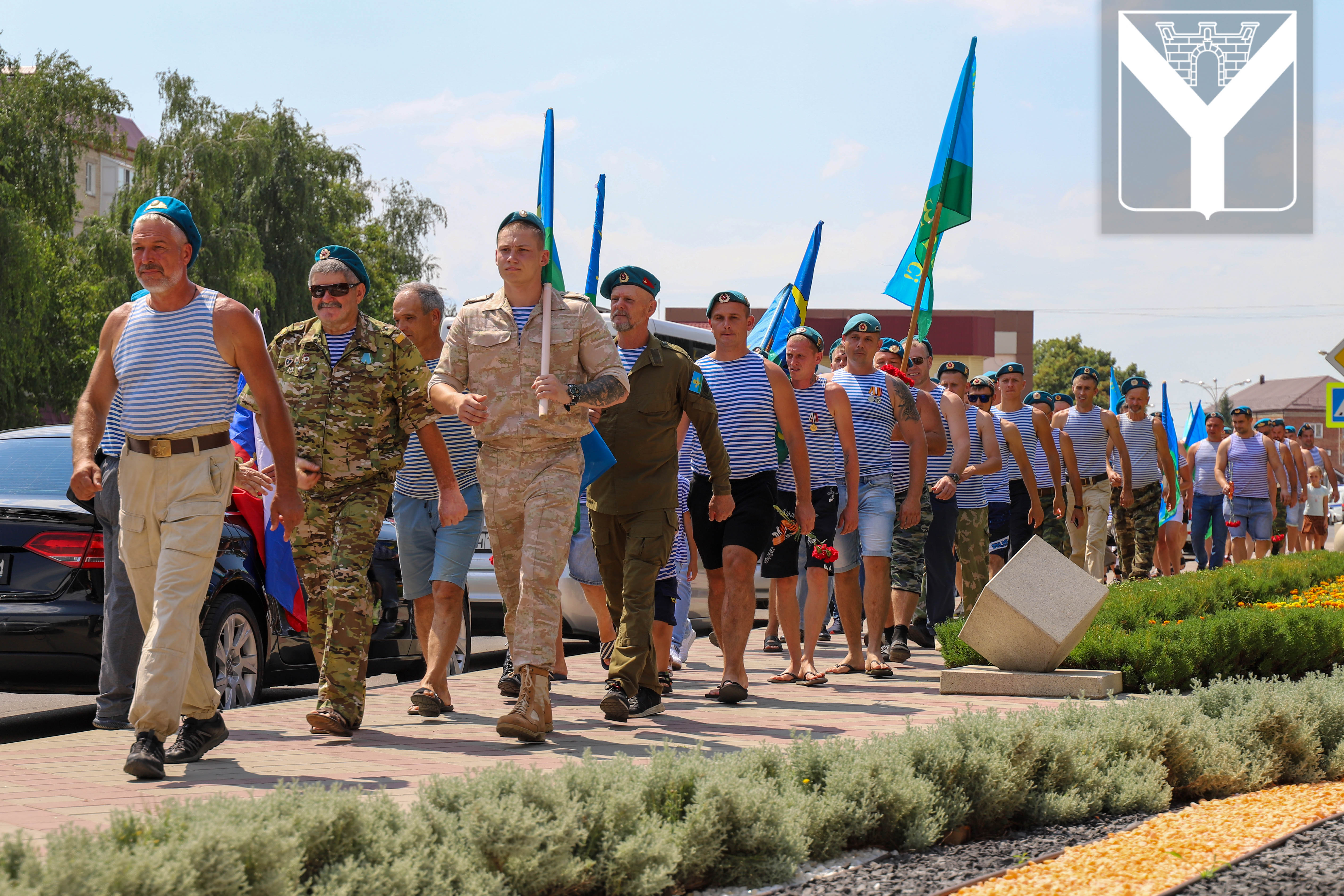 День ВДВ отметили в Усть-Лабинске | 03.08.2022 | Усть-Лабинск - БезФормата